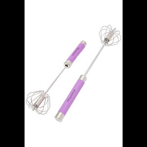 Prepology 2-Pack 10" and 12" Wire Push Whisks
